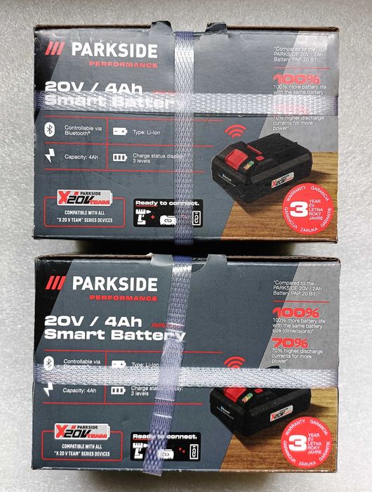 Parkside Performance smart Akumulator 20V 4 Ah NOWE