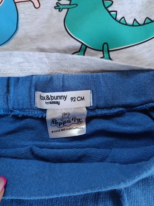 Bluzka i spodnie świnka Peppa roz 92