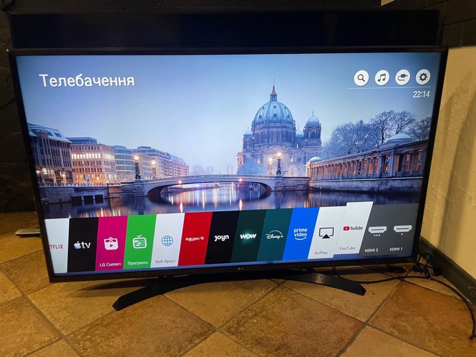 Телевізор lg 55 smart tv, 4k