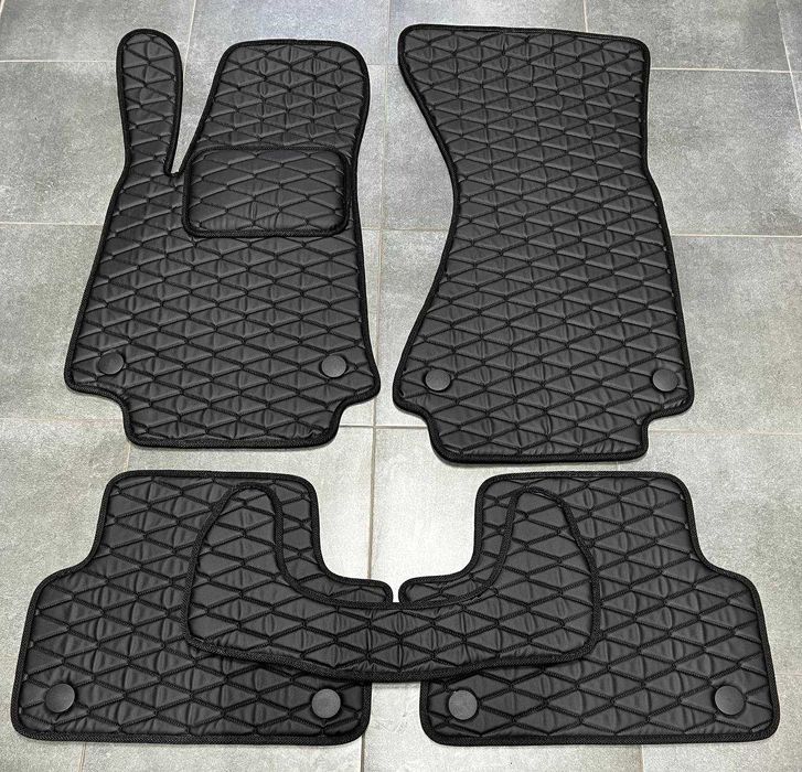 Коврики із екошкіри для Ауді\ Audi A4\ A6\ A5\ A3\ A8\ A7\ TT\еко кожа