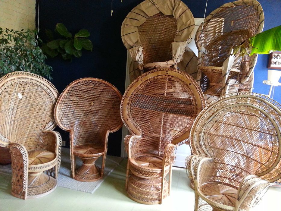 !PROMO! KOŃCÓWKA house of peacock NOWE wys24h fotel paw boho emanuelle