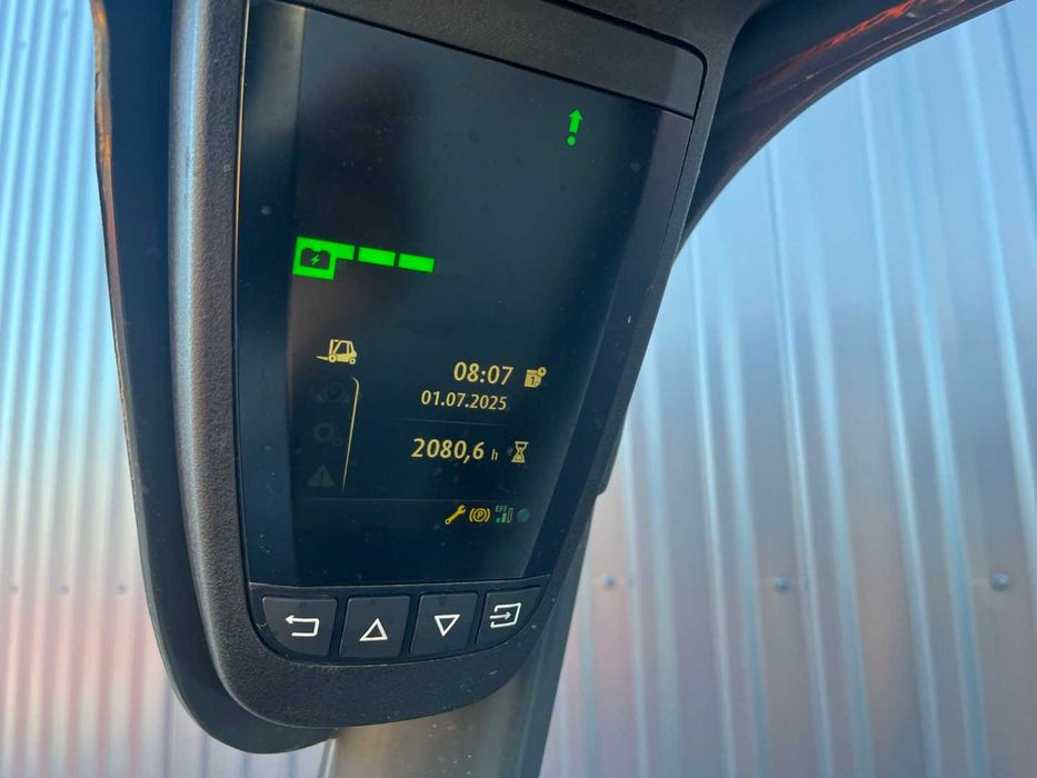 Wózek widłowy Linde E16-02 Duplex Przesuw 3/4 sekcja 2080 H 2021 rok