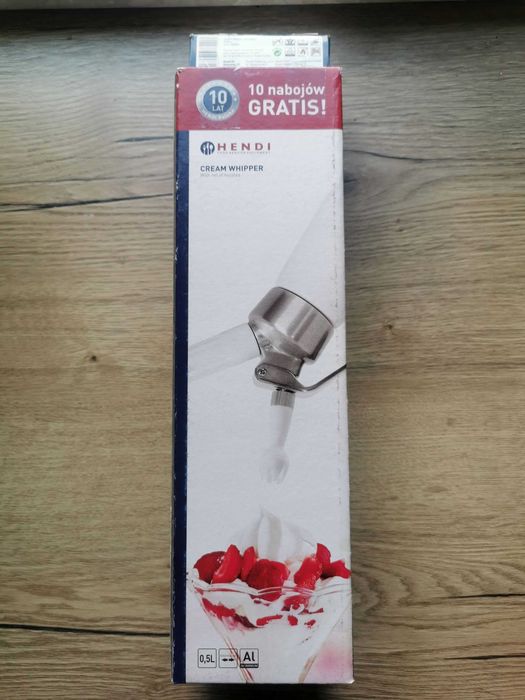 Syfon do bitej śmietany - Hendi Cream Whipper