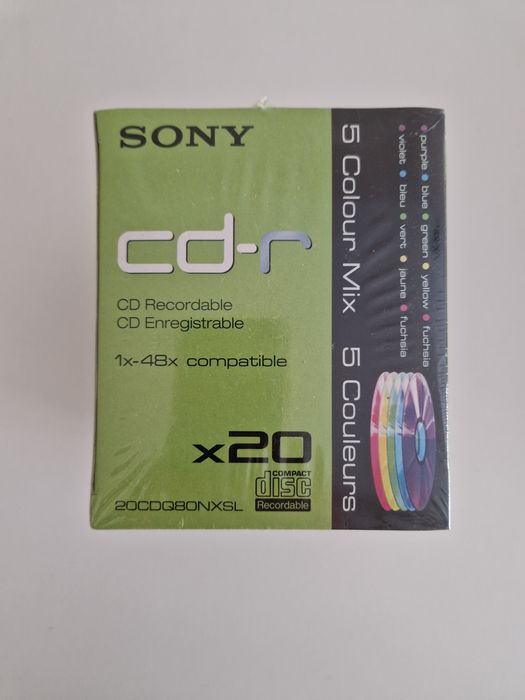 20 CDs Virgens CD-R 700 MB