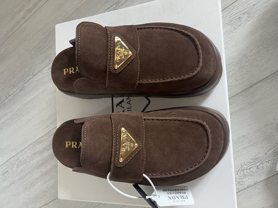 Мюли Prada новые 24,5см