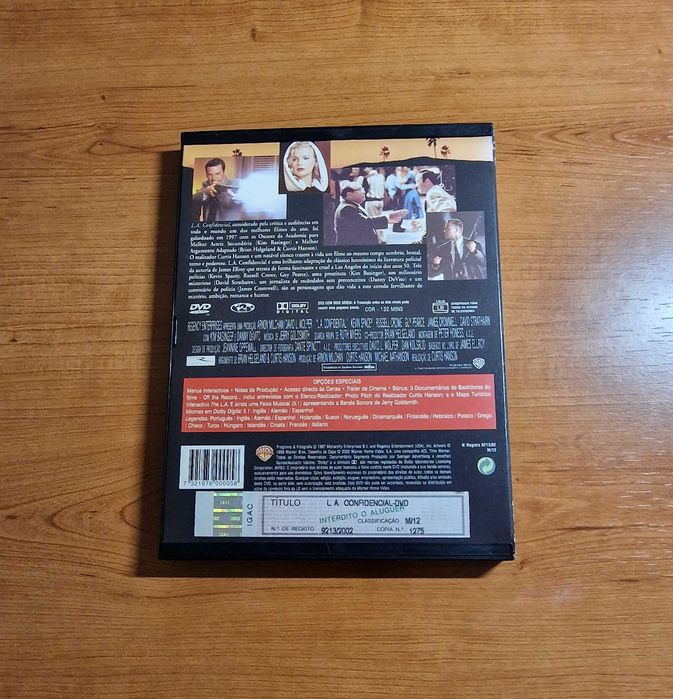 LA CONFIDENCIAL (Confidential) Kevin Spacey/Kim Basinger/Russell Crowe