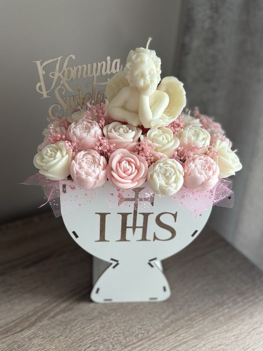 Box Kielich komunijny ze świec sojowych