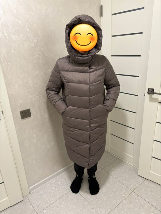 Пуховик куртка пальто розмір М-L