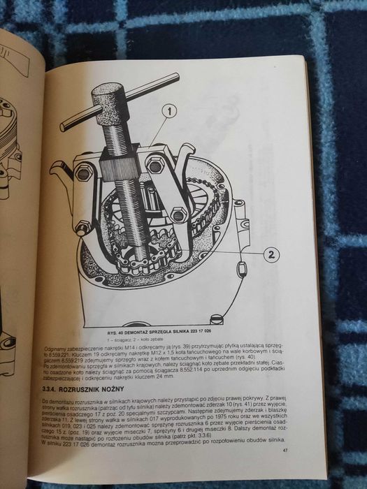 Instrukcja Napraw Motorowerów Romet orginał