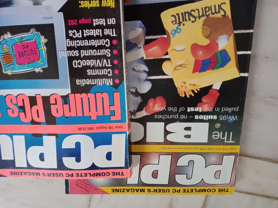 Revistas PC PLUS - Informática - Publicações inglesas64283360863490123