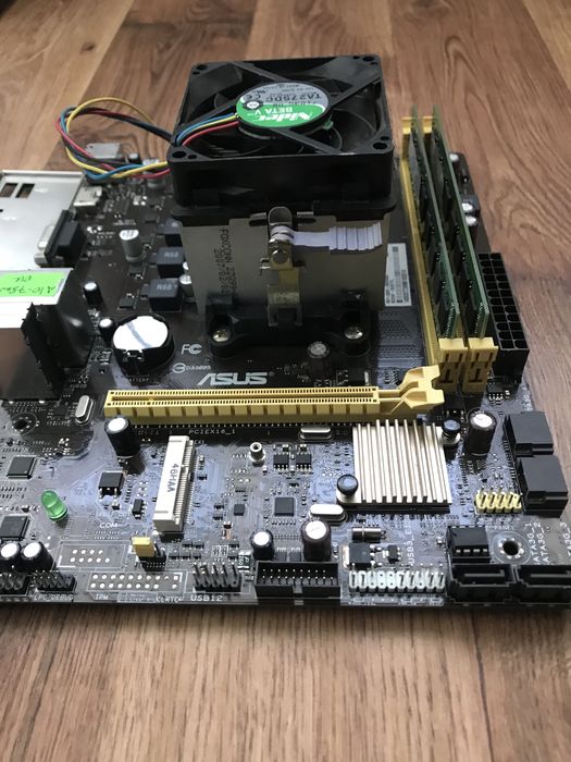 AMD A10-7800(4 core)процесор,8GB,материнська плата Asus A55-BM/кулер