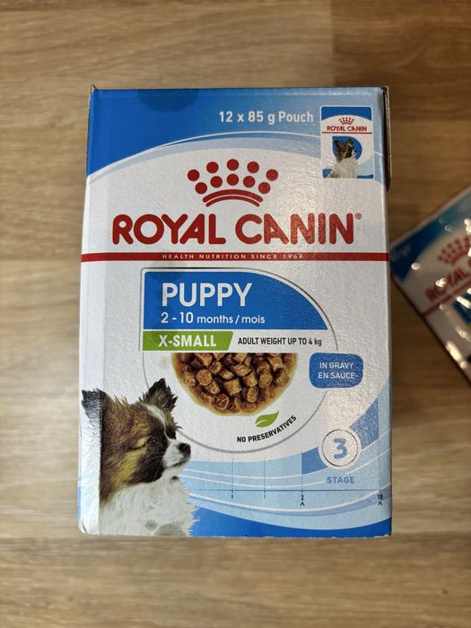 Вологий корм для цуценят Royal canin XSMALL PUPPY GRAVY / Роял канин