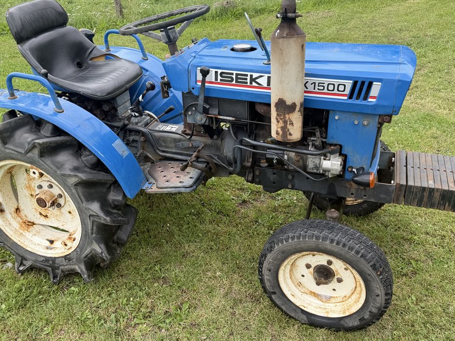 Traktorek ISEKI TX1500 – diesel – mini ciągnik japoński