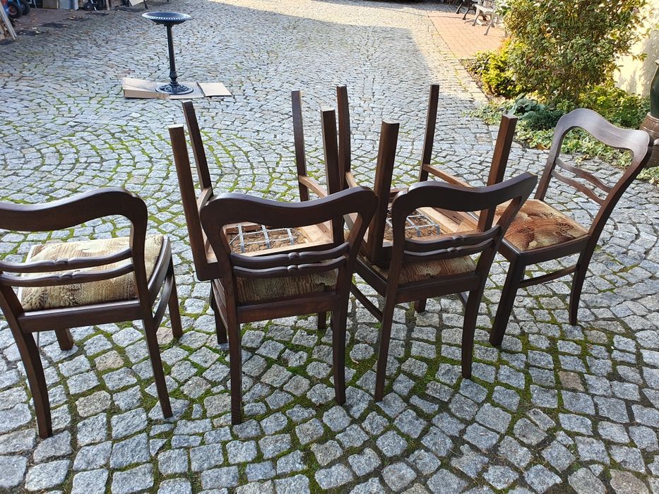Piękne  krzesla art-deko