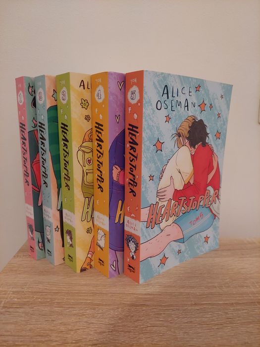 Heartstopper Alice Oseman tomy 1-5