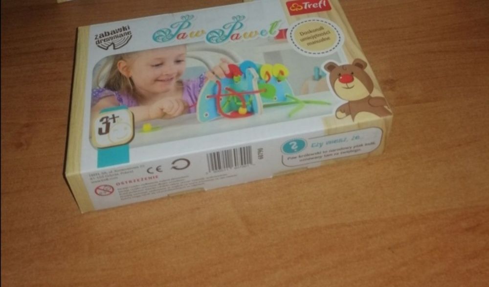 Trefl drewniana układanka przeplatanka