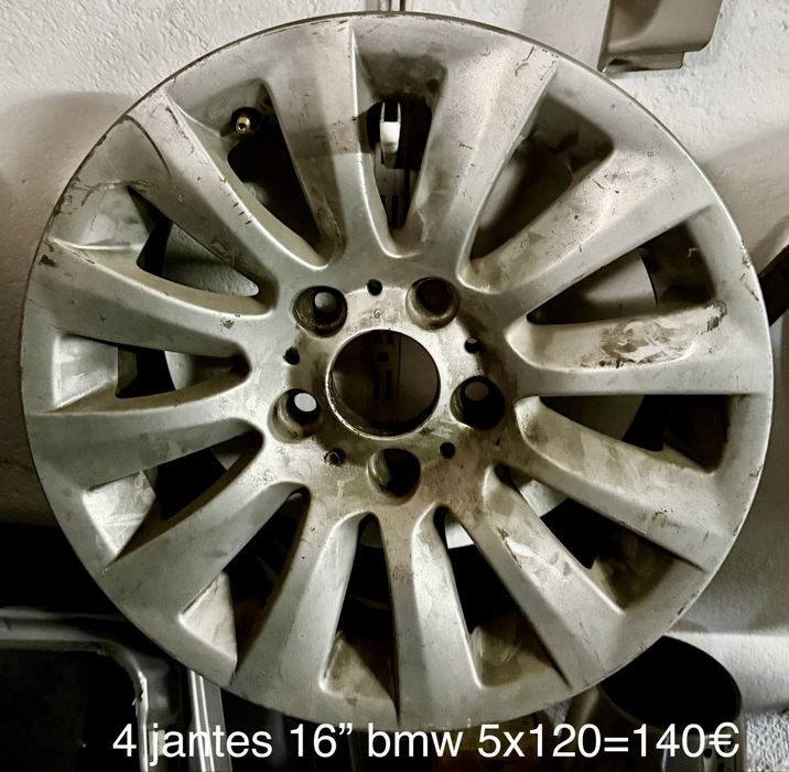 4 jantes bmw 16” furação 5x120
