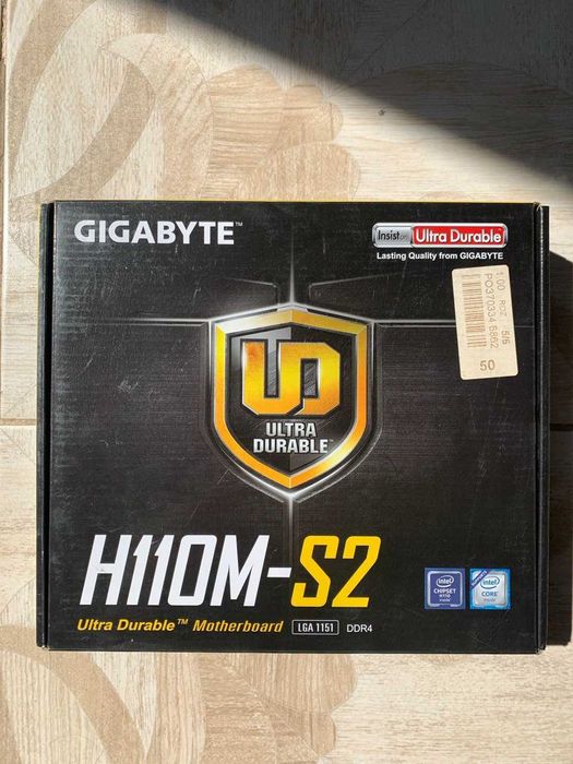 Материнская плата Gigabyte GA-H110M-S2 (s1151, Intel H110, PCI-Ex16)
