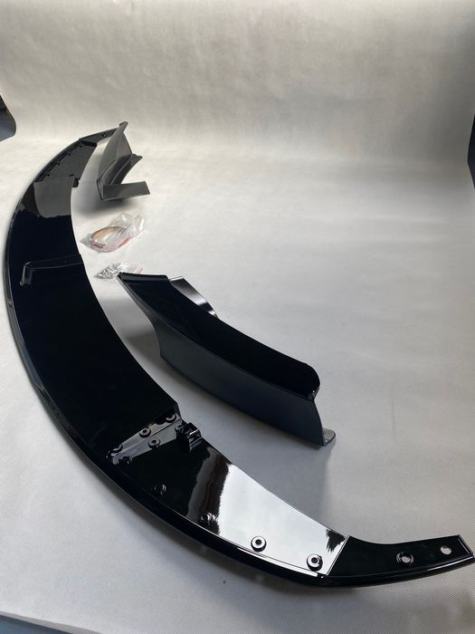 Dokładka Splitter BMW 3 F30 F31 CZARNY POŁYSK