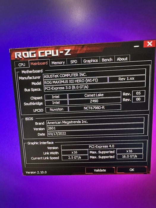 Игровой ПК   IntelCore i9 10850k