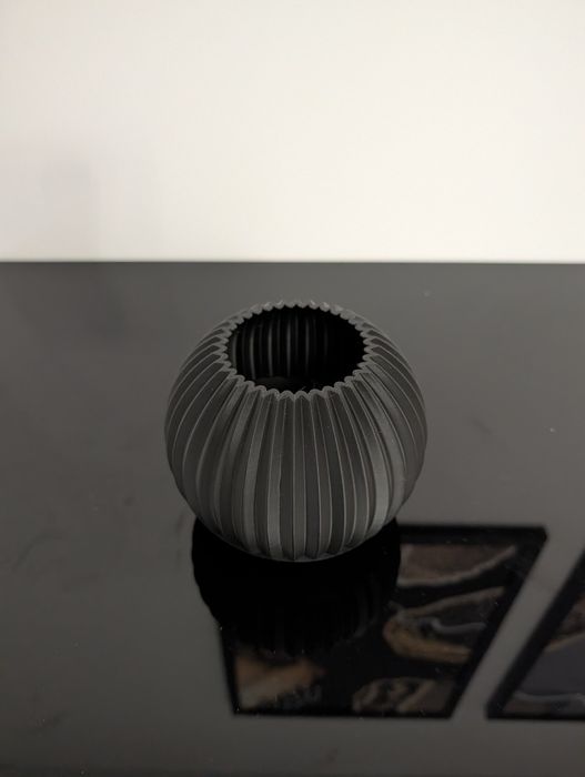 Wazon dekoracyjny nowoczesny biały plastikowy druk 3D