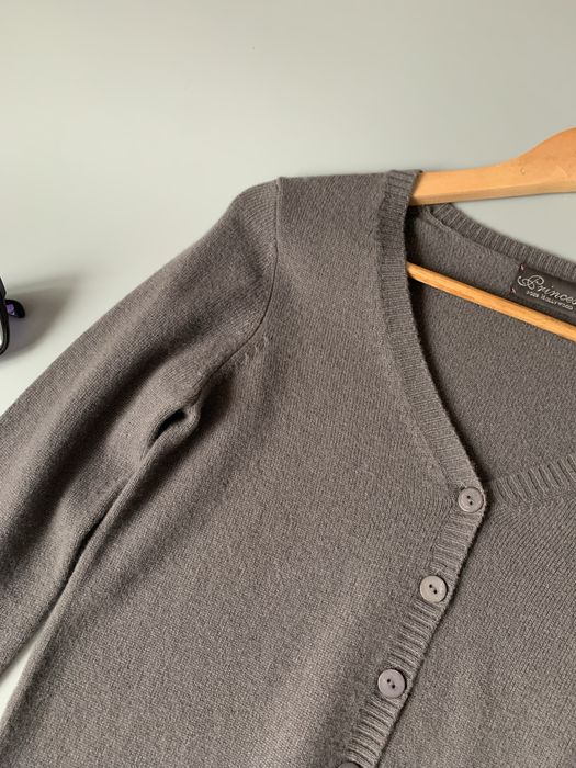 Кашеміровий кардиган графітового кольору р.XS/S