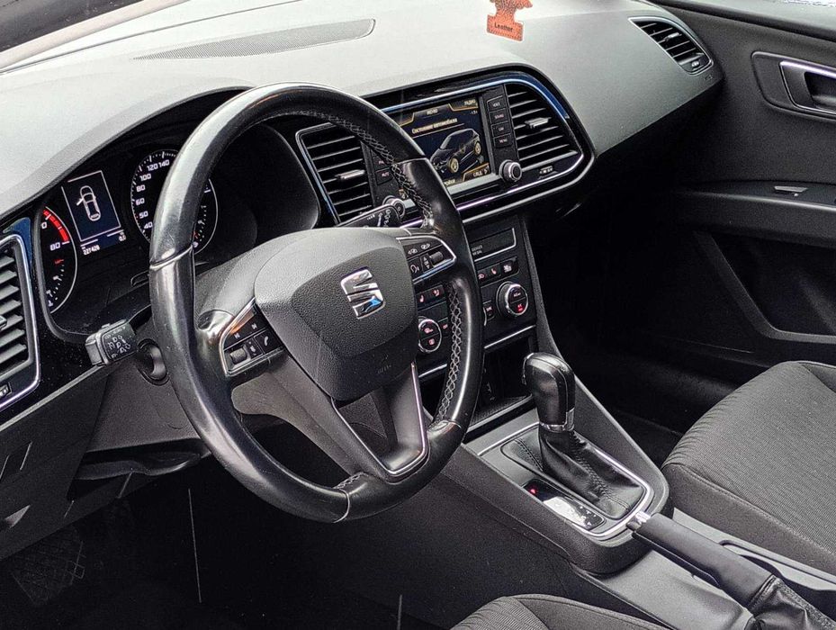 Seat Leon 3 III 2015г F5 1.4 tsi AT DSG white белый