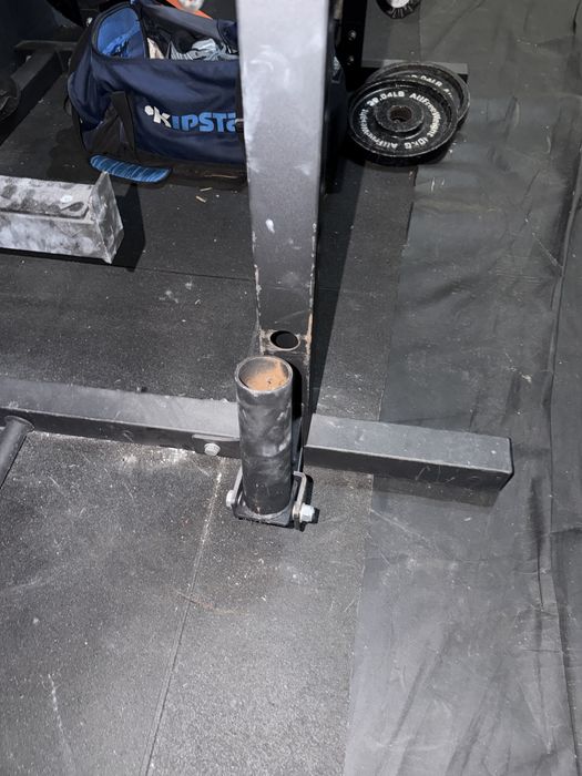 Powerlifting Rack usado + extras