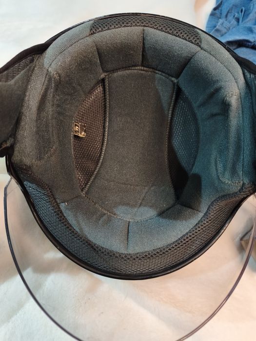 Kaski motocyklowe/motorowerowe  MT helmets używane - 2 sztuki