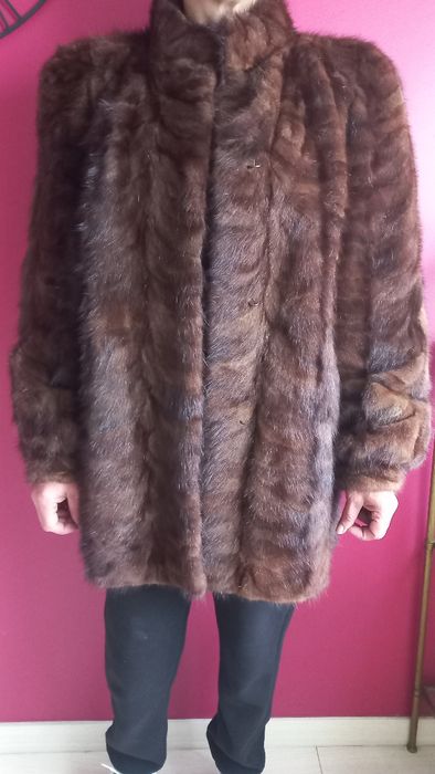 Casaco Vison vintage