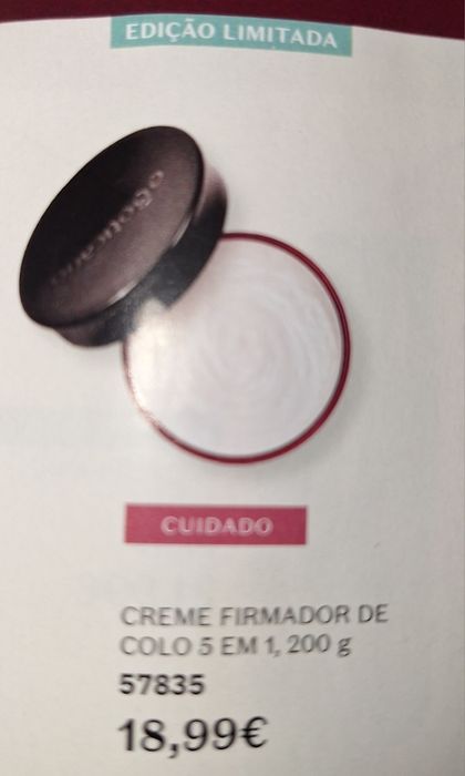 Creme Firmador de Colo 5em1 Cereja Rouge Nativa Spa Boticário 200g