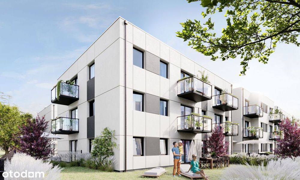 3-pokojowe mieszkanie 55m2 + balkon Bez Prowizji