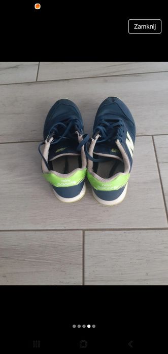 Adidasy chlopiece New balance granatowee