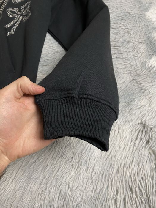 Продам черную зипку худи с крестами Boohoo