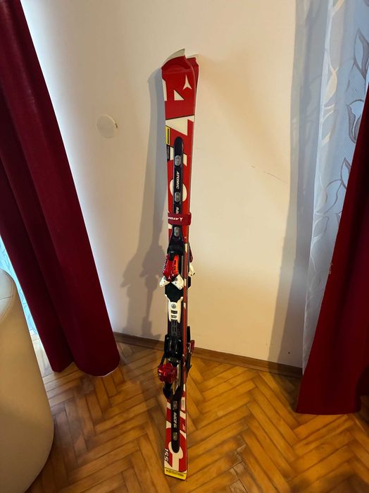 Narty slalomowe ATOMIC Race SL 155 cm | Wiązania Atomic | Stan BDB