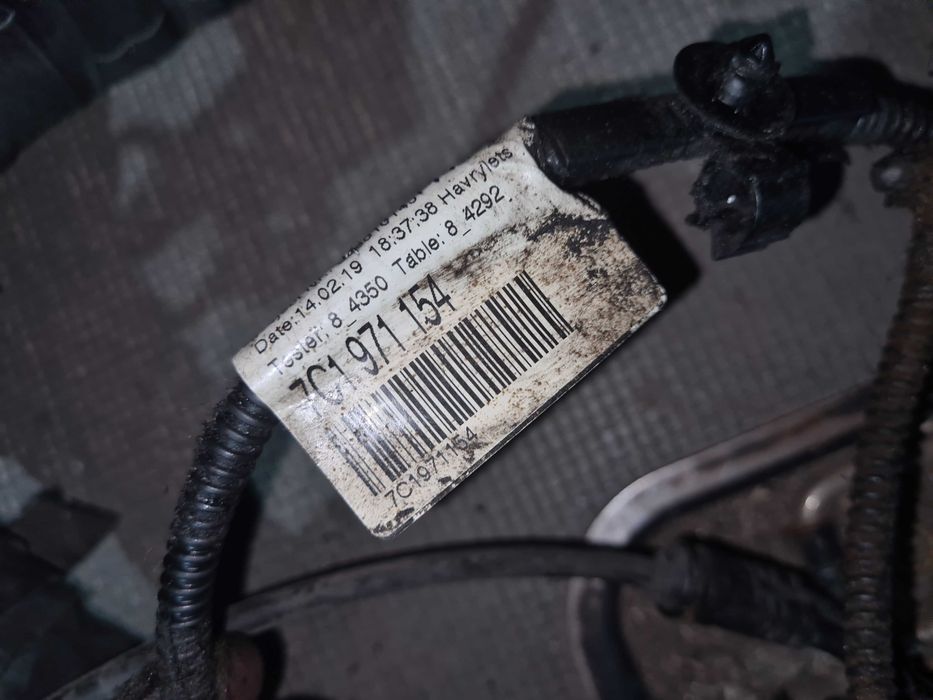 VW Crafter 2.0 19r wiązka instalacja komory silnika manual