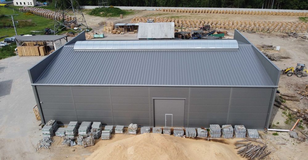 hala magazynowa 20m x 30m x 5,5m 600m2