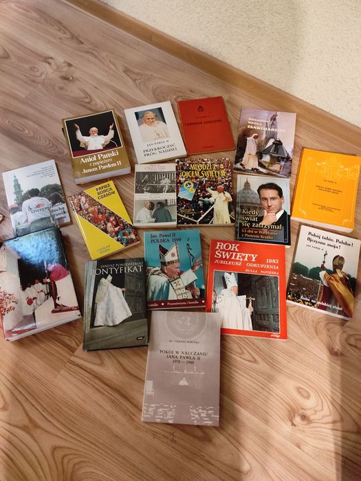 Jan Paweł II, ksiązki, zestaw (16szt)