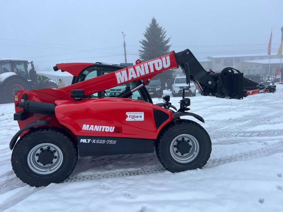 Телескопічний навантажувач Manitou MLT-X 625-75 H вживаний
