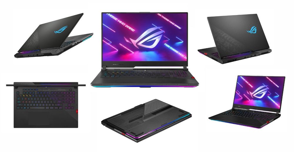 (PACK)Laptop Gaming Asus ROG Strix SCAR 17  G733QS (STATION