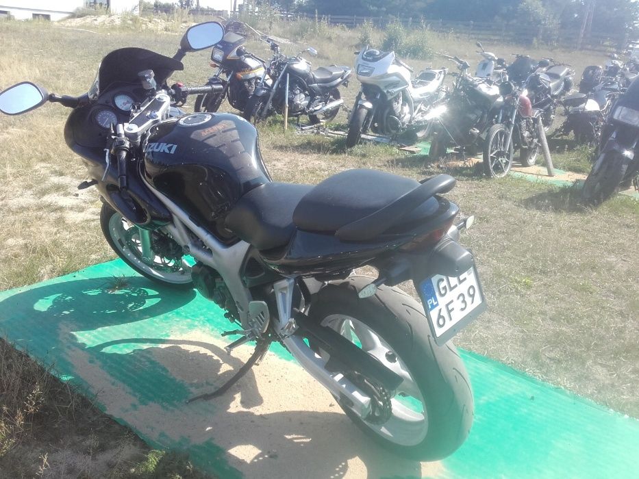 suzuki sv650 sv 650 silnik lagi koło tarcza bak moduł owiewka części