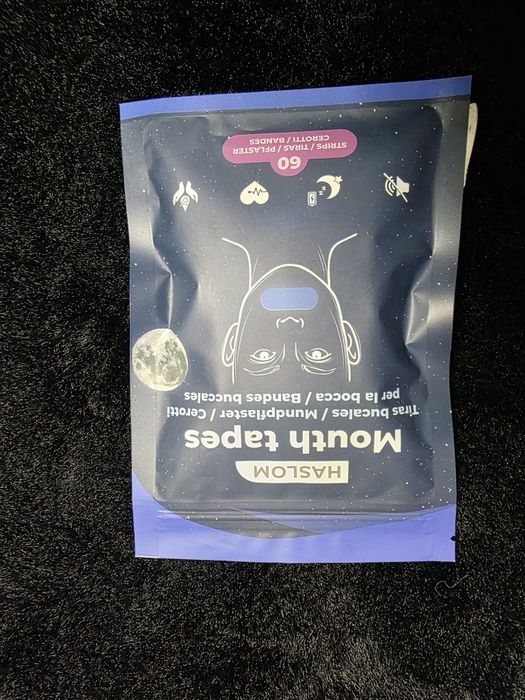 CHRAPANIE taśmy na usta ograniczające chrapanie