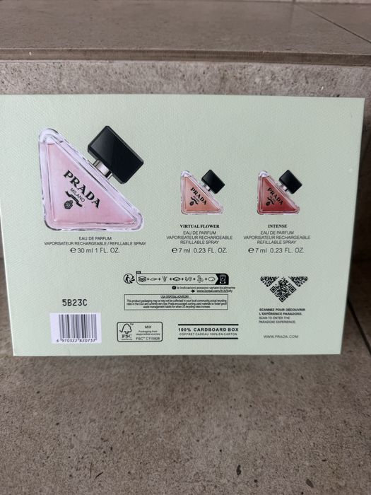 Prada Paradoxe 30 ml + 2 miniaturki | Zestaw prezentowy Prada