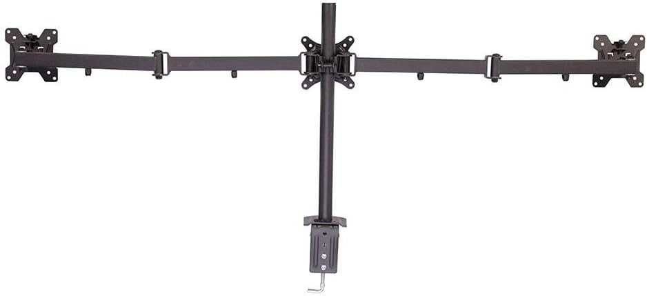 Uchwyt stołowy na trzy monitory