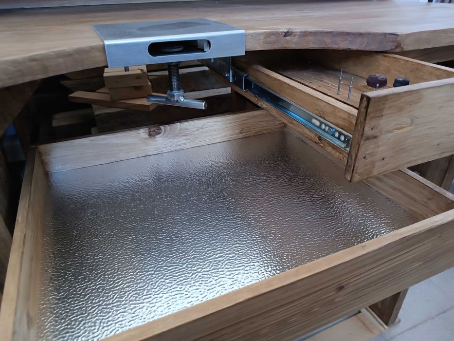 Bancada de ourives, joalheiro