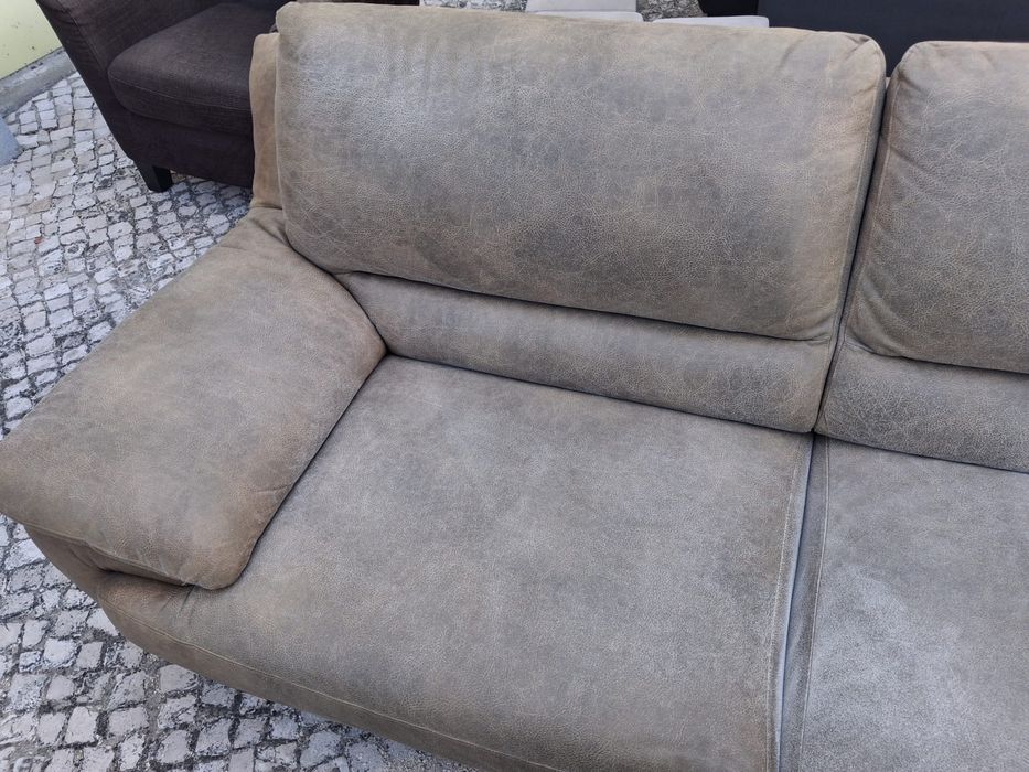 Sofa de pele 2 lugares