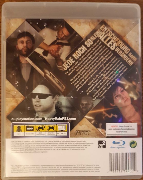 Gra na PS3 Heavy Rain
