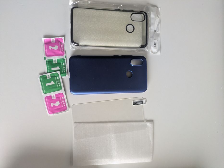 Etui pokrowiec case Xiaomi 8 MI8 + drugie etui + szkło hartowane