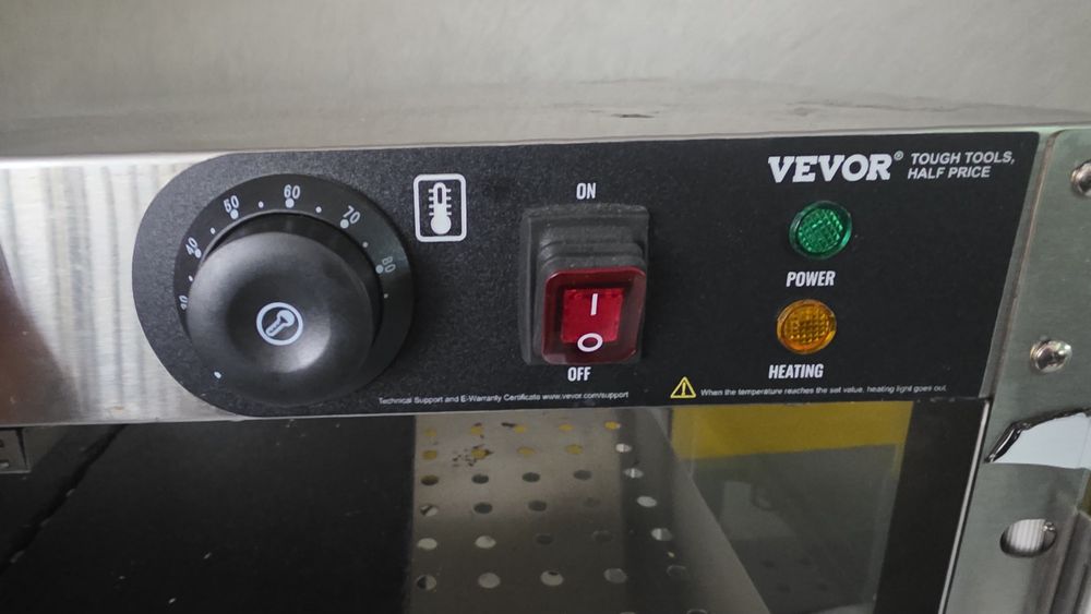 Estufa para salgados