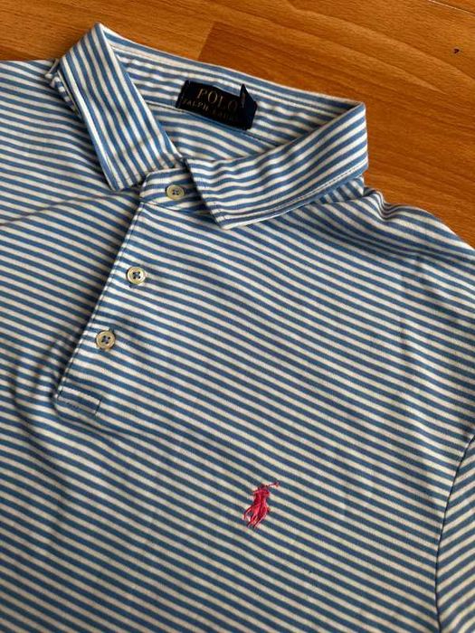 Koszulka Polo Ralph Lauren – paski, jak nowa, oryginał! okazja